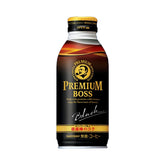 Suntory Premium Boss Black Coffee 390ml x 24